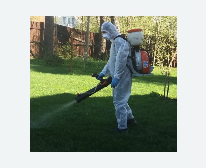 Обработка территории от клещей в Бокситогорске